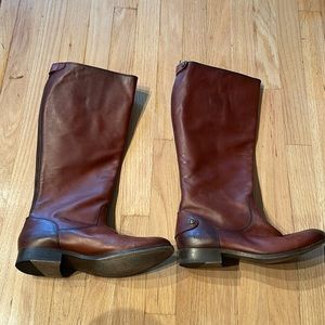 FRYE Boots - Knee High - Gently Used - Size 10 - Gently Leather